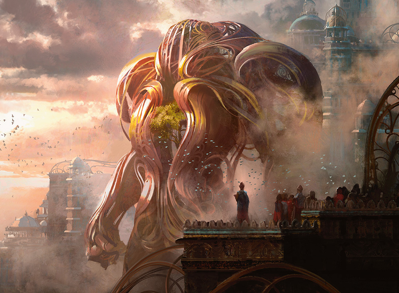 Verdurous Gearhulk, by Jaime Jones